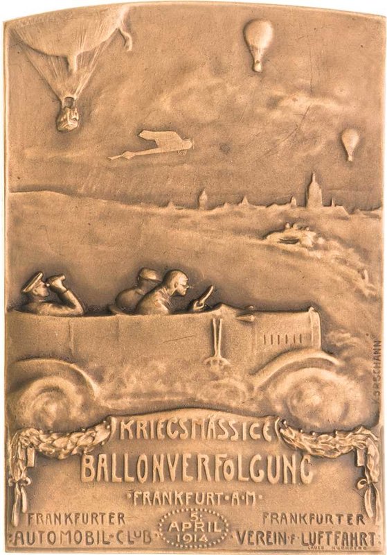Slg. Joos - Medaillen, Plaketten, Abzeichen der Luftfahrt 1783-1945
 Einseitige...