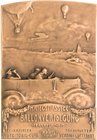 Slg. Joos - Medaillen, Plaketten, Abzeichen der Luftfahrt 1783-1945
 Einseitige Bronzeplakette 1914 (K. Korschann/Lauer) Kriegsmäßige Ballonverfolgun...