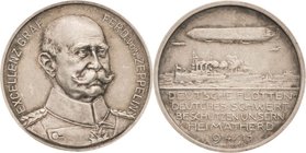 Slg. Joos - Medaillen, Plaketten, Abzeichen der Luftfahrt 1783-1945
 Silbermedaille 1915 (F. Eue) Zeppelin-Luftschiffe bei der Marine. Brustbild des ...