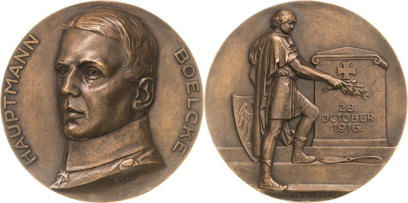 Slg. Joos - Medaillen, Plaketten, Abzeichen der Luftfahrt 1783-1945
 Bronzegußm...