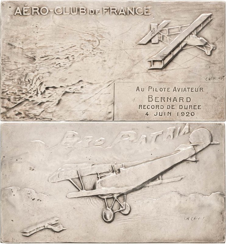 Slg. Joos - Medaillen, Plaketten, Abzeichen der Luftfahrt 1783-1945
 Silberplak...