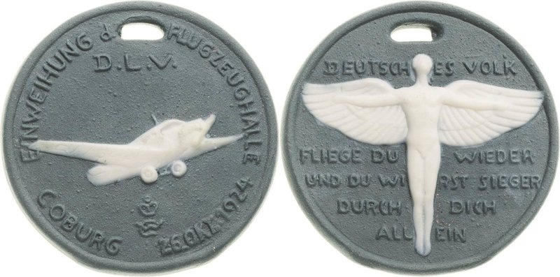 Slg. Joos - Medaillen, Plaketten, Abzeichen der Luftfahrt 1783-1945
 Porzellanm...