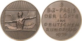 Slg. Joos - Medaillen, Plaketten, Abzeichen der Luftfahrt 1783-1945
 Bronzemedaille 1925 (L. Hohlwein) Berliner Zeitungs Preis der Lüfte - im Deutsch...