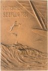 Slg. Joos - Medaillen, Plaketten, Abzeichen der Luftfahrt 1783-1945
 Einseitige Bronzeplakette 1926. Auf den Deutschen Seeflug. Flugzeug über hohen W...