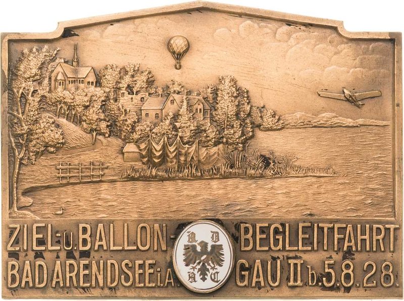 Slg. Joos - Medaillen, Plaketten, Abzeichen der Luftfahrt 1783-1945
 Einseitige...