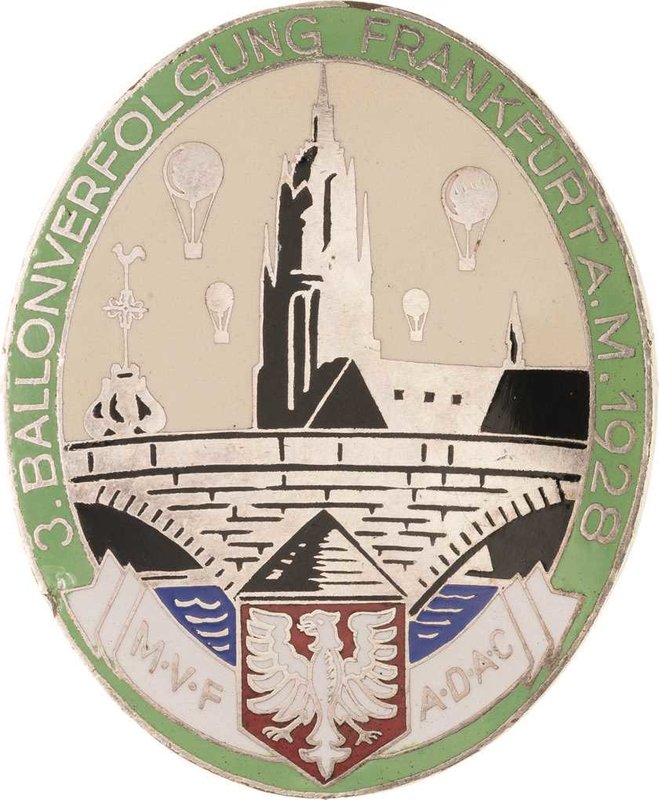 Slg. Joos - Medaillen, Plaketten, Abzeichen der Luftfahrt 1783-1945
 Einseitige...