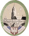 Slg. Joos - Medaillen, Plaketten, Abzeichen der Luftfahrt 1783-1945
 Einseitige versilberte und emaillierte Bronzeplakette 1928 (F. Wiedmann) 3. Ball...
