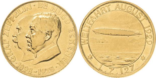 Slg. Joos - Medaillen, Plaketten, Abzeichen der Luftfahrt 1783-1945
 Goldmedail...