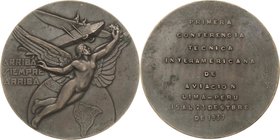 Slg. Joos - Medaillen, Plaketten, Abzeichen der Luftfahrt 1783-1945
 Bronzemedaille 1937 (A.F. Pareja/Lima) 1. Technische Luftfahrt Konferenz in Lima...