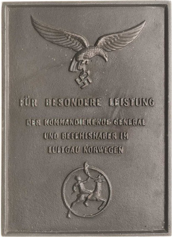 Slg. Joos - Medaillen, Plaketten, Abzeichen der Luftfahrt 1783-1945
 Bronzeplak...