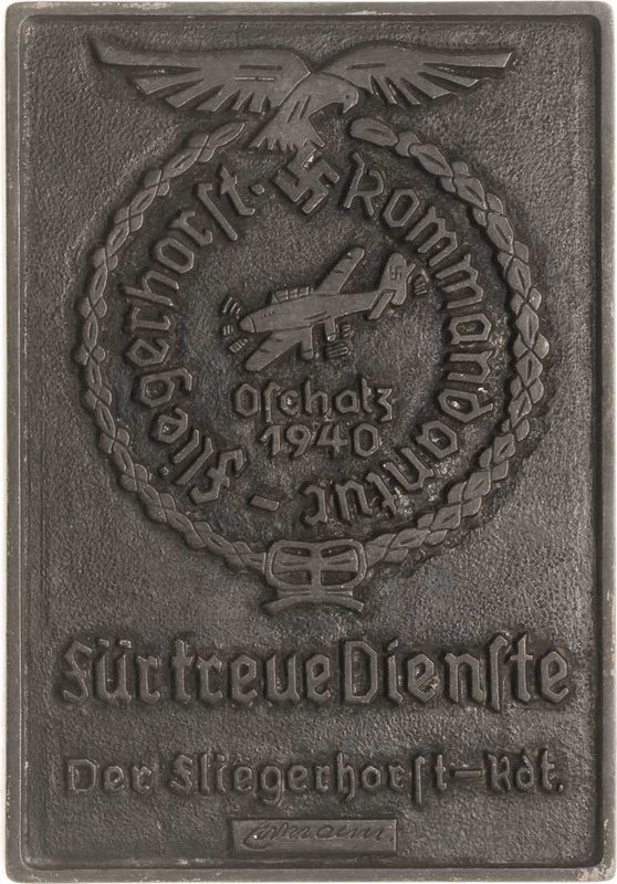 Slg. Joos - Medaillen, Plaketten, Abzeichen der Luftfahrt 1783-1945
 Einseitige...