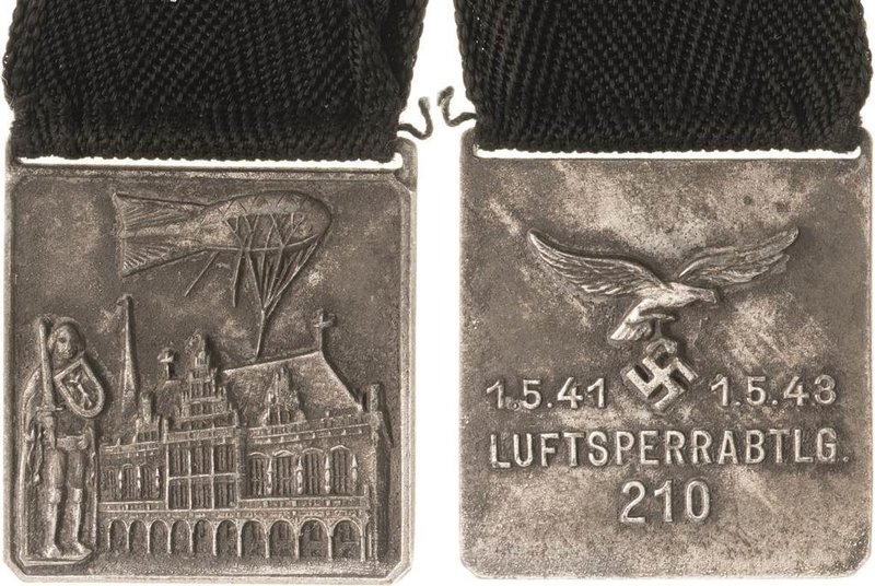 Slg. Joos - Medaillen, Plaketten, Abzeichen der Luftfahrt 1783-1945
 Zinkplaket...