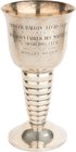 Slg. Joos - Medaillen, Plaketten, Abzeichen der Luftfahrt 1783-1945 - Pokale und Teller
 Versilberter Pokal 1935. (Joh. Wagner & Sohn) Dem ersten Fah...