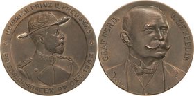 Luft- und Raumfahrt
 Bronzemedaille 1908 (Mayer & Wilhelm) Fahrt des Prinzen Heinrich von Preußen mit "LZ 3". Brustbild des Prinzen in Admiralsunifor...