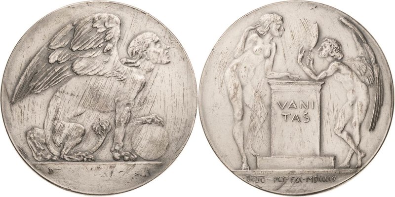 Medailleur Dasio, Maximilian
 Versilberte Bronzemedaille 1905 (M. Dasio / C. Po...
