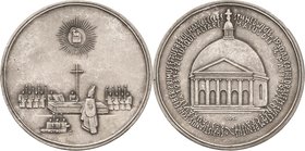 Medailleur Gies, Ludwig 1887-1966
 Silbermedaille 1932. St. Hedwig. Zelebrierender Bischof, hinter dem Altar ein Messdiener, links und rechts Kerzent...