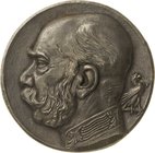 Medailleur Goetz, Karl 1875 - 1950
 Einseitige Bronzemedaille o.J. (1915). Kopf des Kaisers Franz Joseph nach links. 58 mm, 53,76 g Kienast -, vgl. 2...