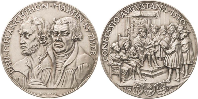 Medailleur Goetz, Karl 1875 - 1950
 Silbermedaille 1930 (K. Goetz) 400-Jahrfeie...