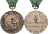 Schützenmedaillen - Deutschland
Neuwied Silbermedaille o.J. (graviert 1929) (unsigniert) Allgemeiner Deutscher Jagdschutzverein - Für Verdienste um d...