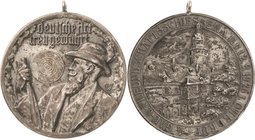 Schützenmedaillen - Deutschland
Ohrdruf Silbermedaille 1926 (H. Wernstein) 4. Gau- und Freundschaftsschießen. Schütze / Gebäudeansicht. Randpunze: 0,...