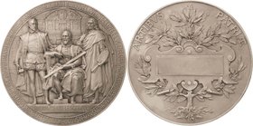 Frankreich-Medaillen und Marken
 Silbermedaille o.J. (Max Bourgeois) Prämie. Sitzender Pierre Lescot, flankiert von Jean Goujon und Nicolas Poussin /...