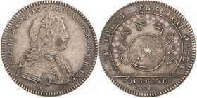 Frankreich-Medaillen und Marken
 Silbermedaille 1697. Louis Alexandre de Bourbon, Graf von Toulouse, Admiral von Frankreich Brustbild nach rechts / W...
