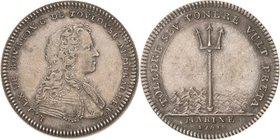 Frankreich-Medaillen und Marken
 Silbermedaille 1701 (H.) Louis Alexandre de Bourbon, Graf von Toulouse, Admiral von Frankreich Brustbild nach rechts...
