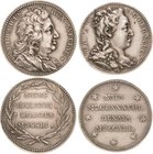 Schweden
Ulrika Eleonora 1719-1720 Silbermedaille 1741 (C. Enhörning) Auf ihren Tod. Brustbild nach rechts / 4 Zeilen Schrift, umher Sterne. 23,3 mm,...