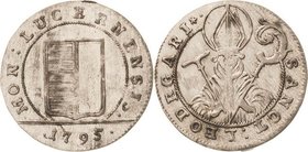 Schweiz-Luzern
 Schilling 1795. HMZ 2-663 d D./T. 569 b Leicht gewellt, vorzüglich-prägefrisch