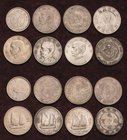 China
Lot-8 Stück Darunter: Dollar 1908 Peiyang, 1914 (L&M 63), o.J. (1927, L&M 49, 2x), 1934 (L&M 110, 3x). 1/2 Dollar 1932 (L&M 430) Sehr schön-vor...