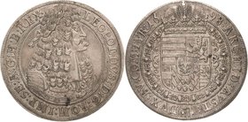 Habsburg
Leopold I. 1657-1705 Taler 1698, Hall Voglhuber 221/VI Davenport 3245 M./T. 756 Vorzüglich-prägefrisch