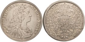 Habsburg
Karl VI. 1711-1740 Taler 1737, Hall Mit Ziffer 2 unter dem Brustbild Davenport 1056 Voglhuber 259/VI M./T. 860 Attraktives Exemplar. Vorzügl...