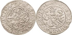 Hessen
Ludwig I., der Friedfertige 1413-1458 Alter Schockgroschen o.J (1430/1444), Schmalkalden Schütz 274.7 2.06 g. Sehr selten in dieser Erhaltung....