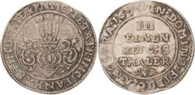 Anhalt-Jever
Carl Wilhelm von Zerbst 1667-1718 1/3 Taler 1675, CP-Jever IN DOMINO FIDUCIA NOSTRA (= Unser Vertrauen liegt bei Gott) Mann 400 Merzdorf...