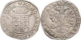 Bentheim-Tecklenburg-Rheda
Adolf 1606-1625 1/8 Taler (Blamüser) o.J. (1618), Freudenberg Kennepohl 28 Selten in dieser Erhaltung. Vorzüglich-prägefri...