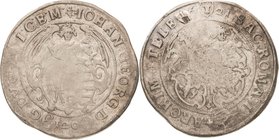 Sachsen-Kurlinie ab 1547 (Albertiner)
Johann Georg I. (1611-) 1615-1656 Kipper - 120 Groschen 1621, T im Schild-Taucha Engel hält, halb rechts blicke...