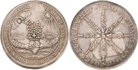 Sachsen-Kurlinie ab 1547 (Albertiner)
Johann Georg I. (1611-) 1615-1656 Silbermedaille 1625 (Sebastian Dadler) Auf seine Gemahlin Magdalena Sibylla u...