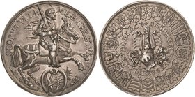 Sachsen-Kurlinie ab 1547 (Albertiner)
Johann Georg I. (1611-) 1615-1656 Silbermedaille 1626 (R.N. Kitzkatz) Auf den obersächsischen Kreistag zu Leipz...