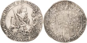 Sachsen-Kurlinie ab 1547 (Albertiner)
Johann Georg I. (1611-) 1615-1656 Taler 1655, CR-Dresden C/K 170 Schnee 892 Davenport 7612 Berieben, vorzüglich...