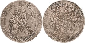 Sachsen-Kurlinie ab 1547 (Albertiner)
Johann Georg III. 1680-1691 Taler 1688, IK-Dresden Mit kleinerem Brustbild und von zierlichem Stempelschnitt C/...