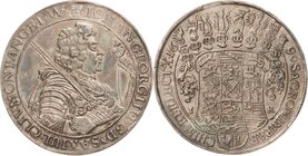 Sachsen-Kurlinie ab 1547 (Albertiner)
Johann Georg III. 1680-1691 Taler 1690, IK-Dresden Mit Titel Dx C/K 585 b Schnee 970 Davenport 7640 Selten. Am ...