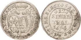 Sachsen-Kurlinie ab 1547 (Albertiner)
Johann Georg IV. 1691-1694 1/12 Taler (Doppelgroschen) 1694, EPH-Leipzig C/K 681 Kohl 333 Vorzüglich-prägefrisc...