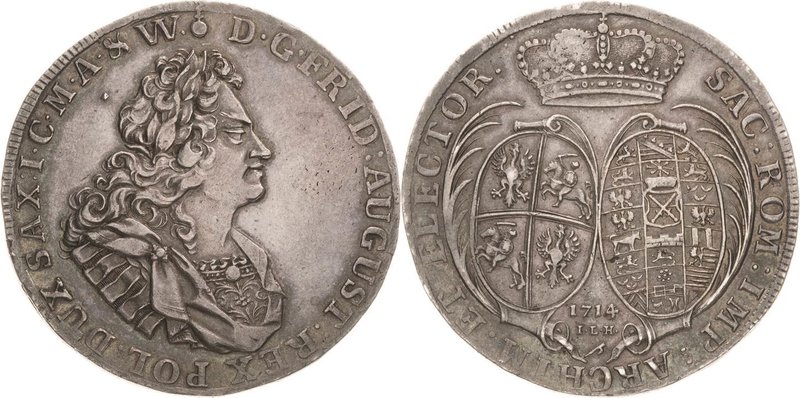 Sachsen-Kurlinie ab 1547 (Albertiner)
Friedrich August I., der Starke 1694-1733...