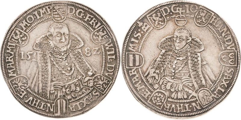 Sammlung Theobald Seitz - Sachsen-Weimar Sachsen-Alt-Weimar 1572-1603
Friedrich...