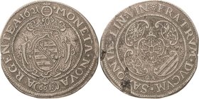 Sammlung Theobald Seitz - Sachsen-Weimar Sachsen-Mittel-Weimar 1603-1640
Johann Ernst und seine 6 Brüder 1619-1622 Kipper-Gulden (60 Kreuzer) 1621, G...