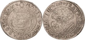Sammlung Theobald Seitz - Sachsen-Weimar Sachsen-Mittel-Weimar 1603-1640
Johann Ernst und seine 6 Brüder 1619-1622 Kipper-Gulden (60 Kreuzer) 1621, W...