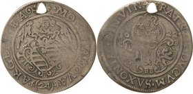 Sammlung Theobald Seitz - Sachsen-Weimar Sachsen-Mittel-Weimar 1603-1640
Johann Ernst und seine 6 Brüder 1619-1622 Kipper-Sechsbätzner 1621, BB-Weima...