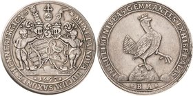 Sammlung Theobald Seitz - Sachsen-Weimar Sachsen-Weimar, Gemeinschaftsprägungen zu Ilmenau
Wilhelm Ernst 1683-1728 und Friedrich II. mit Johann Wilhe...