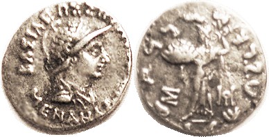 Tet, Helmeted bust r/Athena stg l, S7597 (same monograms, £200); VF/AVF, sl off-...