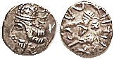 Napad (aka Kapat), 1st cent AD, Obol, bust in tiara l./Diademed bust l, Alr.614; Nice VF+, well centered, good detail, decent metal, rev lgnd more cle...